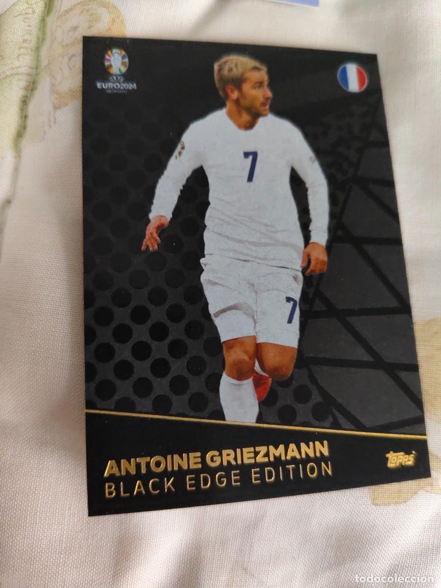 Cromos de F&uacute;tbol: BE 4 BE4 EURO 2024 TOPPS ANTOINE GRIEZMANN FRANCIA MATCH ATTAX 24 EUROCOPA BLACK EDGE