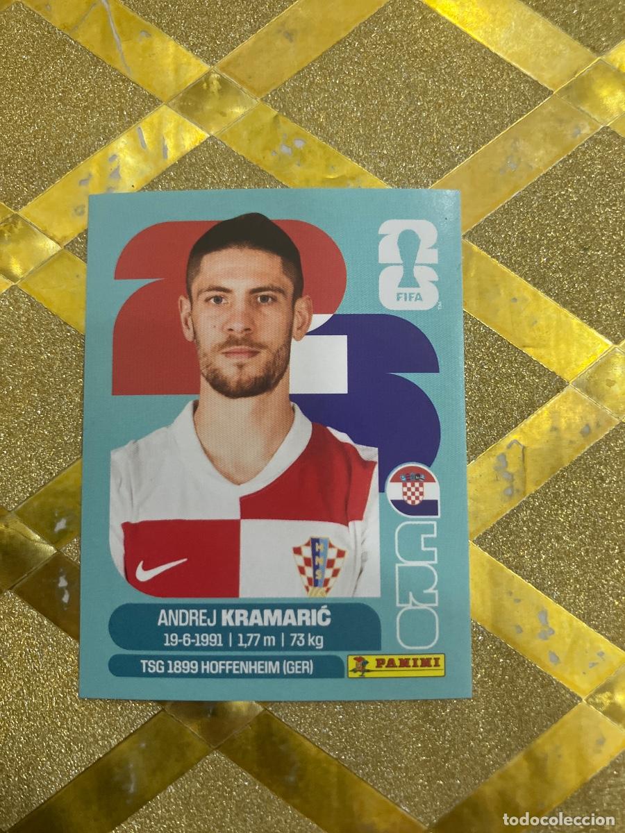 Cromos de F&uacute;tbol: CROMO DE F&Uacute;TBOL NUMERO CRO 19 ANDREJ KRAMARIC CROACIA MUNDIAL 2026 MEXICO-EEUU-CANADA PANINI !