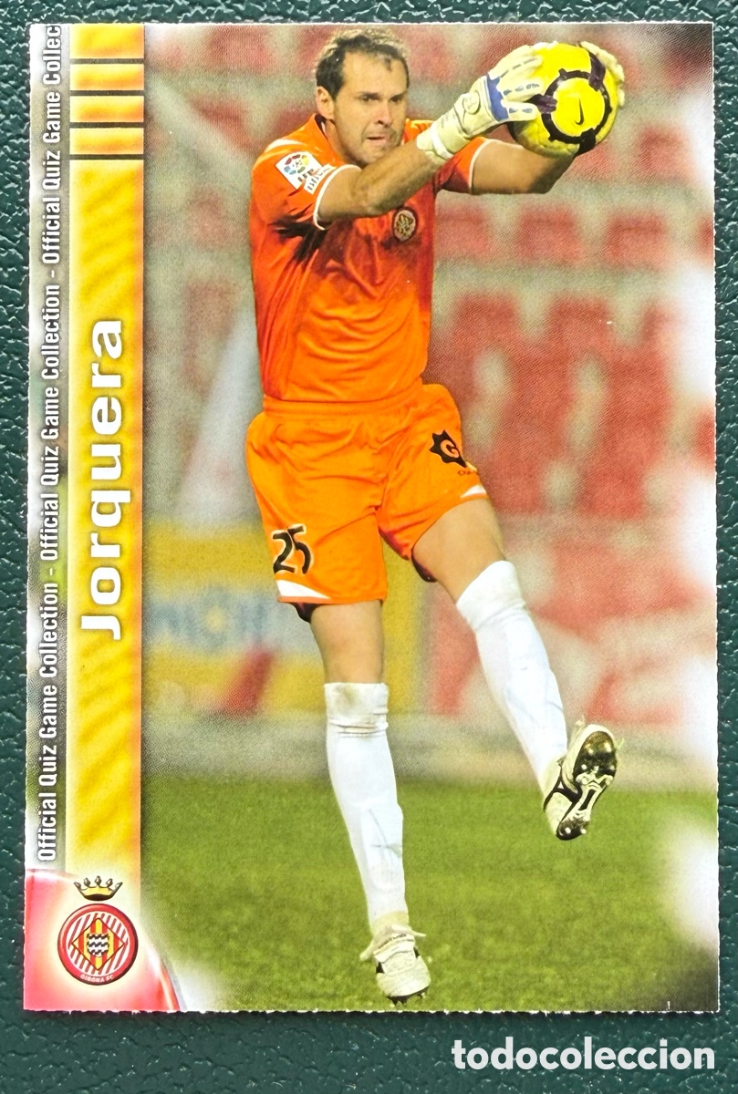 Fu&szlig;ball-Sticker: 1030 JORQUERA GIRONA FC FICHAS ALBUM MUNDICROMO 2009 2010 09 10