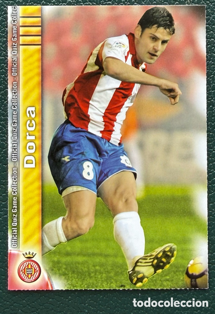 Fu&szlig;ball-Sticker: 1035 DORCA GIRONA FC FICHAS ALBUM MUNDICROMO 2009 2010 09 10