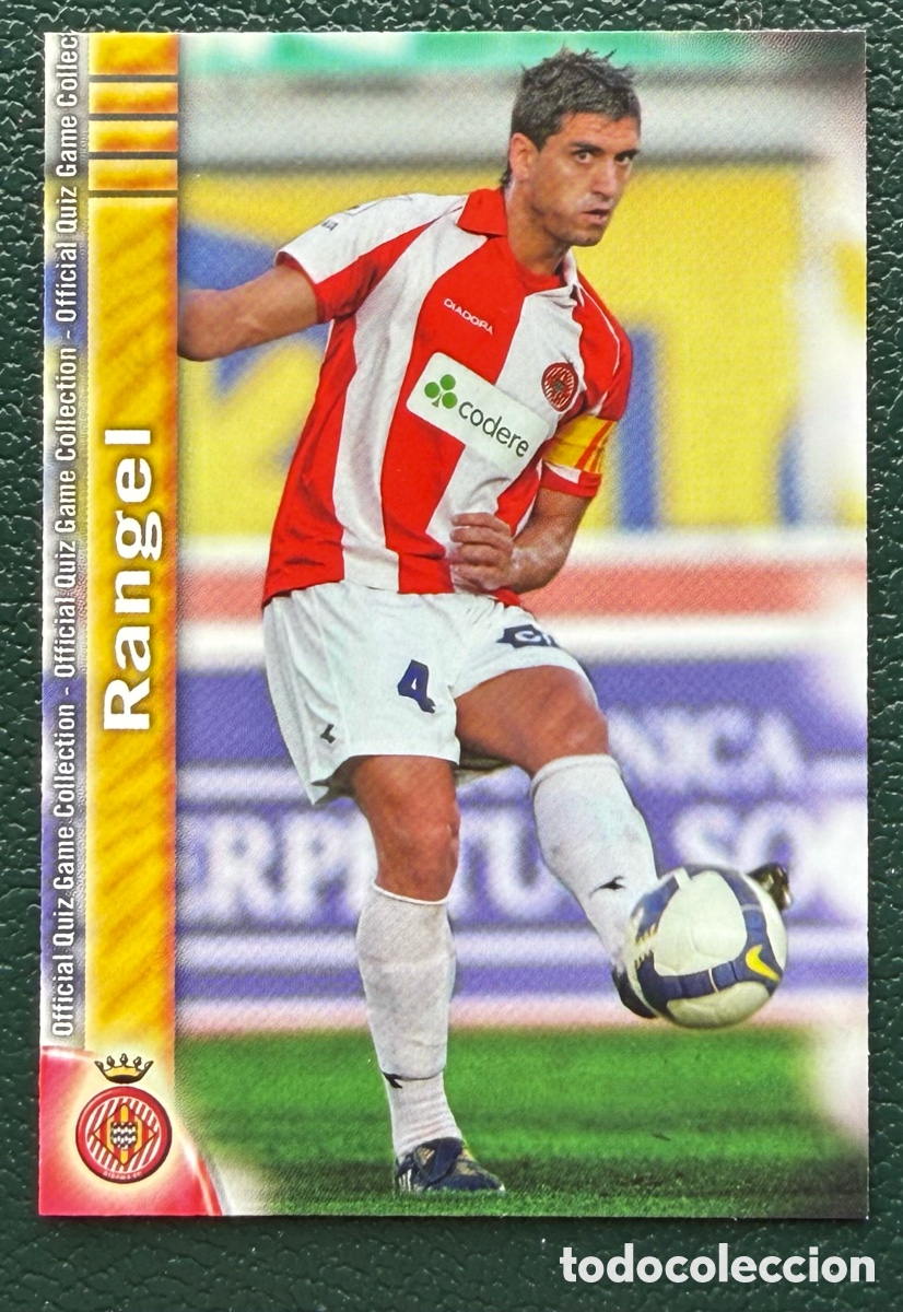 Fu&szlig;ball-Sticker: 1037 RANGEL GIRONA FC FICHAS ALBUM MUNDICROMO 2009 2010 09 10