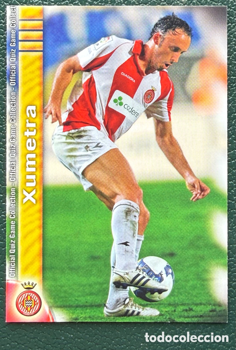 Fu&szlig;ball-Sticker: 1039 XUMETRA GIRONA FC FICHAS ALBUM MUNDICROMO 2009 2010 09 10