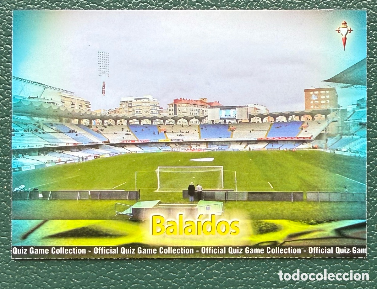 Cromos de f&uacute;tbol: 1049 ESTADIO BALAIDOS MATE CELTA DE VIGO FICHAS ALBUM MUNDICROMO 2009 2010 09 10