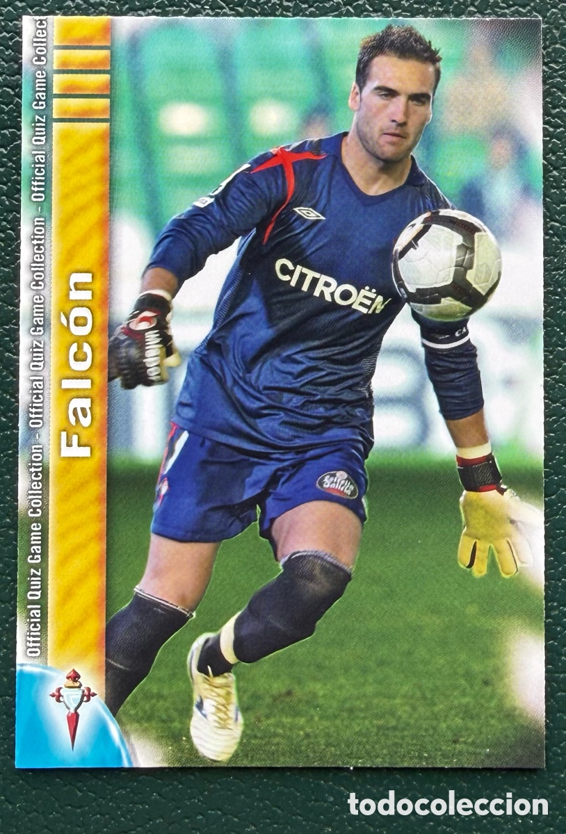 Fu&szlig;ball-Sticker: 1051 FALCON CELTA DE VIGO FICHAS ALBUM MUNDICROMO 2009 2010 09 10