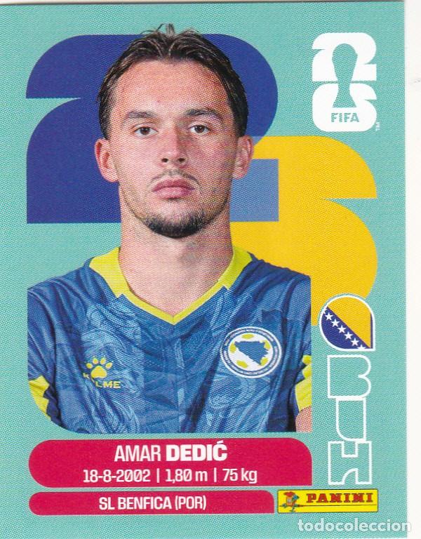 Cromos de F&uacute;tbol: FIFA WORLD CUP 2026 * DEDIC N&ordm; 3 * DE BOSNIA - NUEVO DE SOBRE (A-18)