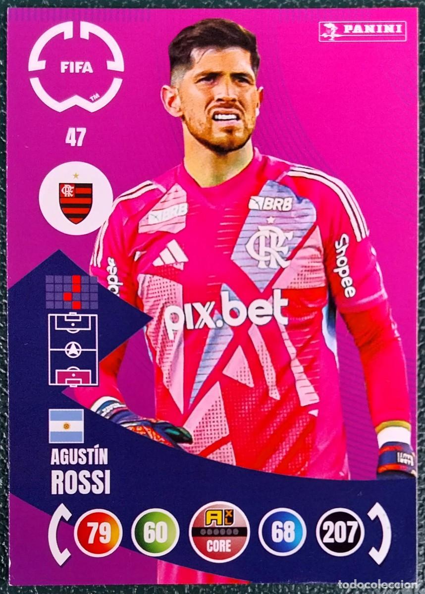 Cromos de F&uacute;tbol: 47 AGUSTIN ROSSI FLAMENGO FICHAS ALBUM ADRENALYN XL FIFA CLUB WORLD CUP 2025