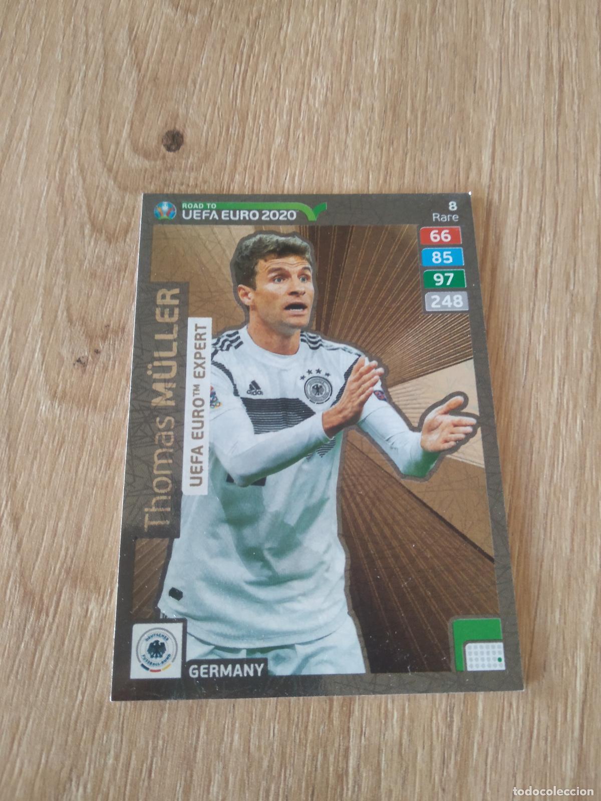 Cromos de F&uacute;tbol: 8 MULLER ALEMANIA TOP MASTER CROMO FUTBOL PANINI ADRENALYN ROAD TO EURO 2020 CAMINO EUROCOPA