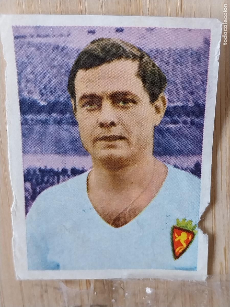 Fu&szlig;ball-Sticker: MARCELINO ZARAGOZA CROMO 136 RECUPERADO TORNEOS CONTINENTALES 66 67 RUIZ ROMERO