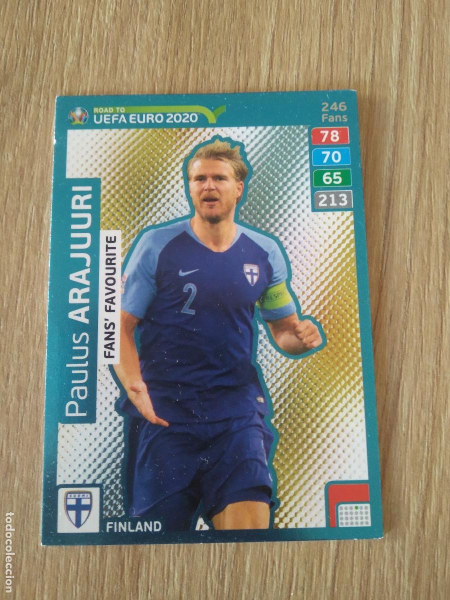 Fu&szlig;ball-Sticker: 246 ARAJUURI CROMO FUTBOL PANINI ADRENALYN ROAD TO EURO 2020 CAMINO EUROCOPA