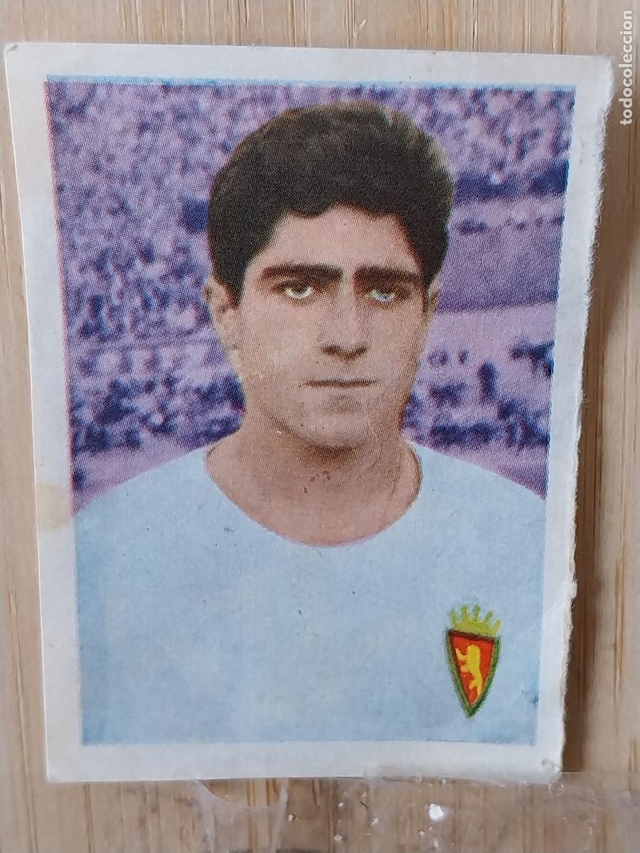 Fu&szlig;ball-Sticker: REIJA ZARAGOZA CROMO 131 RECUPERADO TORNEOS CONTINENTALES 66 67 RUIZ ROMERO