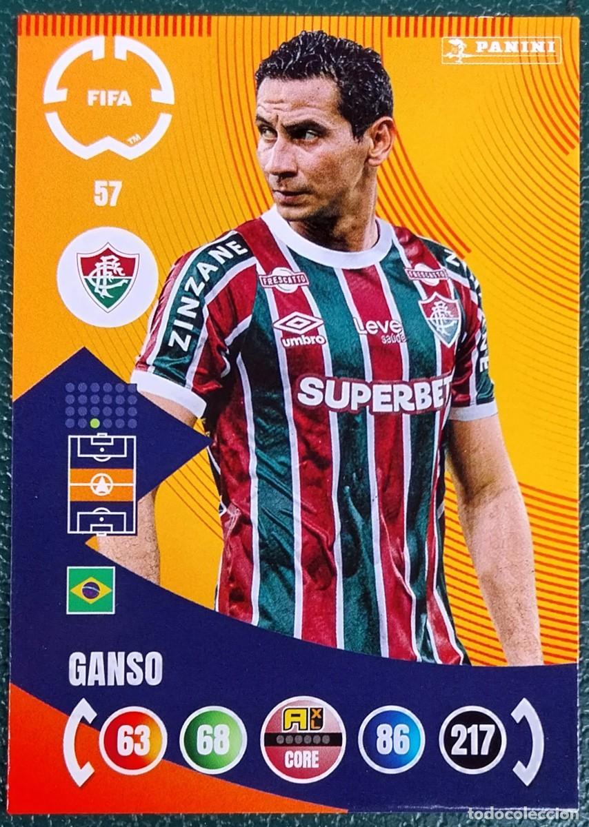 Fu&szlig;ball-Sticker: 57 GANSO FLUMINENSE FICHAS ALBUM ADRENALYN XL FIFA CLUB WORLD CUP 2025