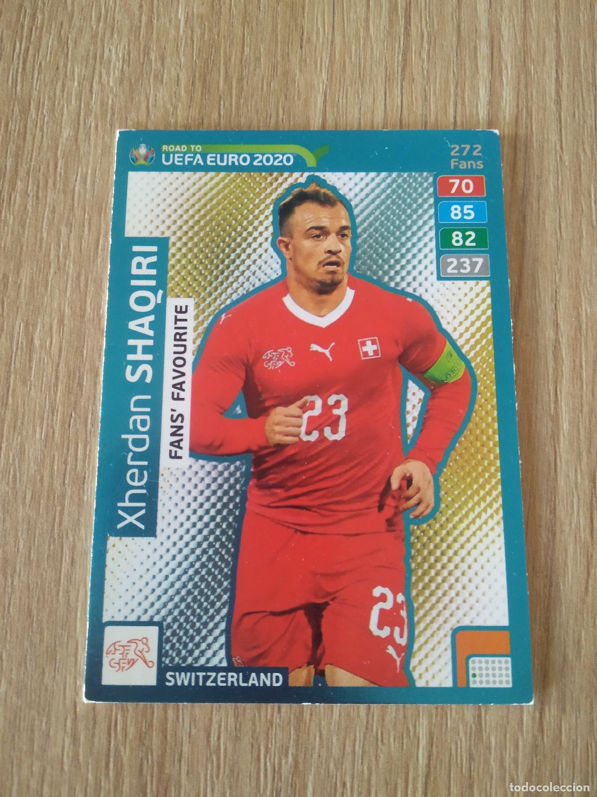 Cartes &agrave; collectionner de Football: 272 SHAQIRI SUIZA CROMO FUTBOL PANINI ADRENALYN ROAD TO EURO 2020 CAMINO EUROCOPA