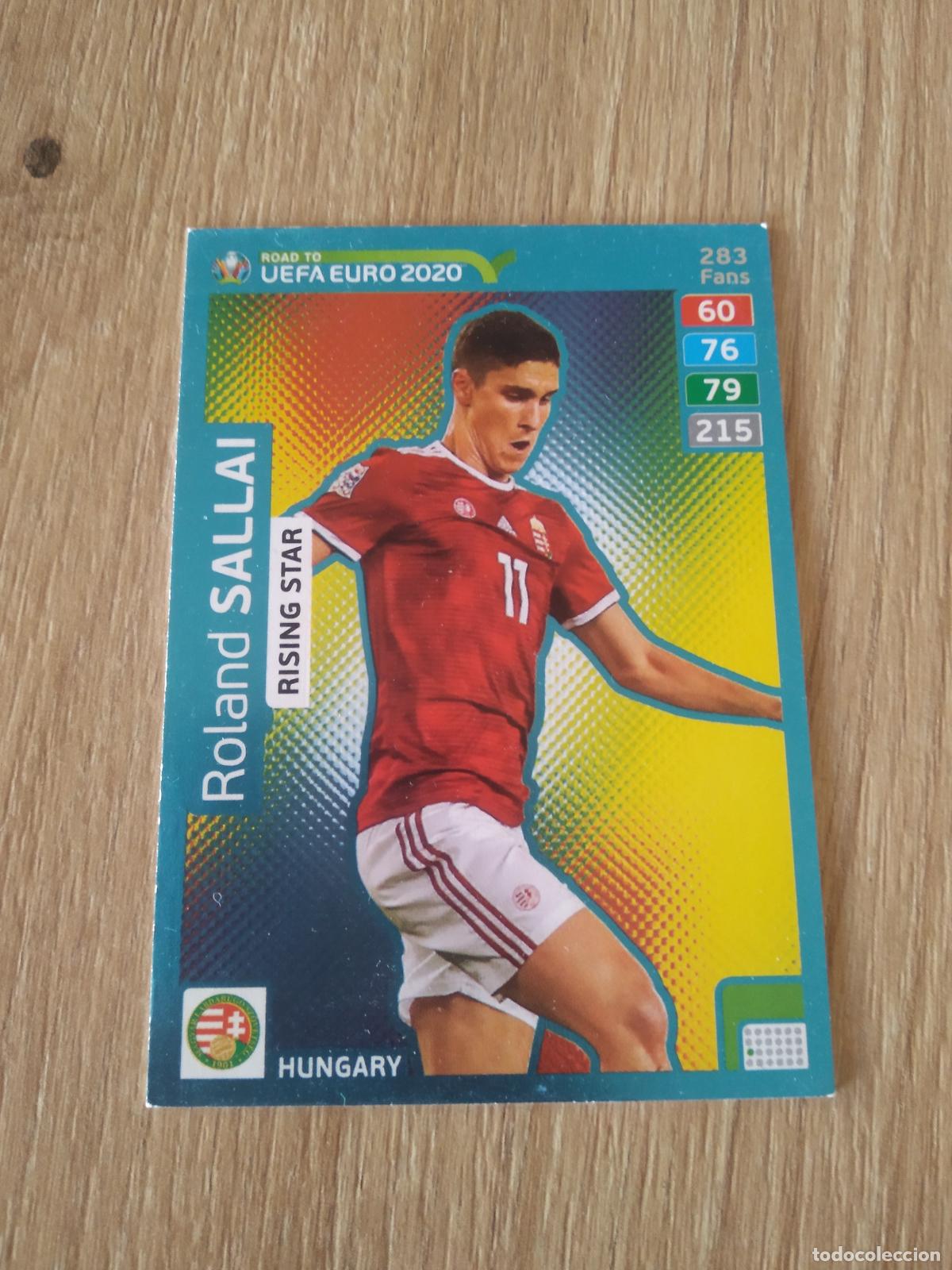 Cartes &agrave; collectionner de Football: 283 ROLAND SALLAI HUNGRIA CROMO FUTBOL PANINI ADRENALYN ROAD TO EURO 2020 CAMINO EUROCOPA