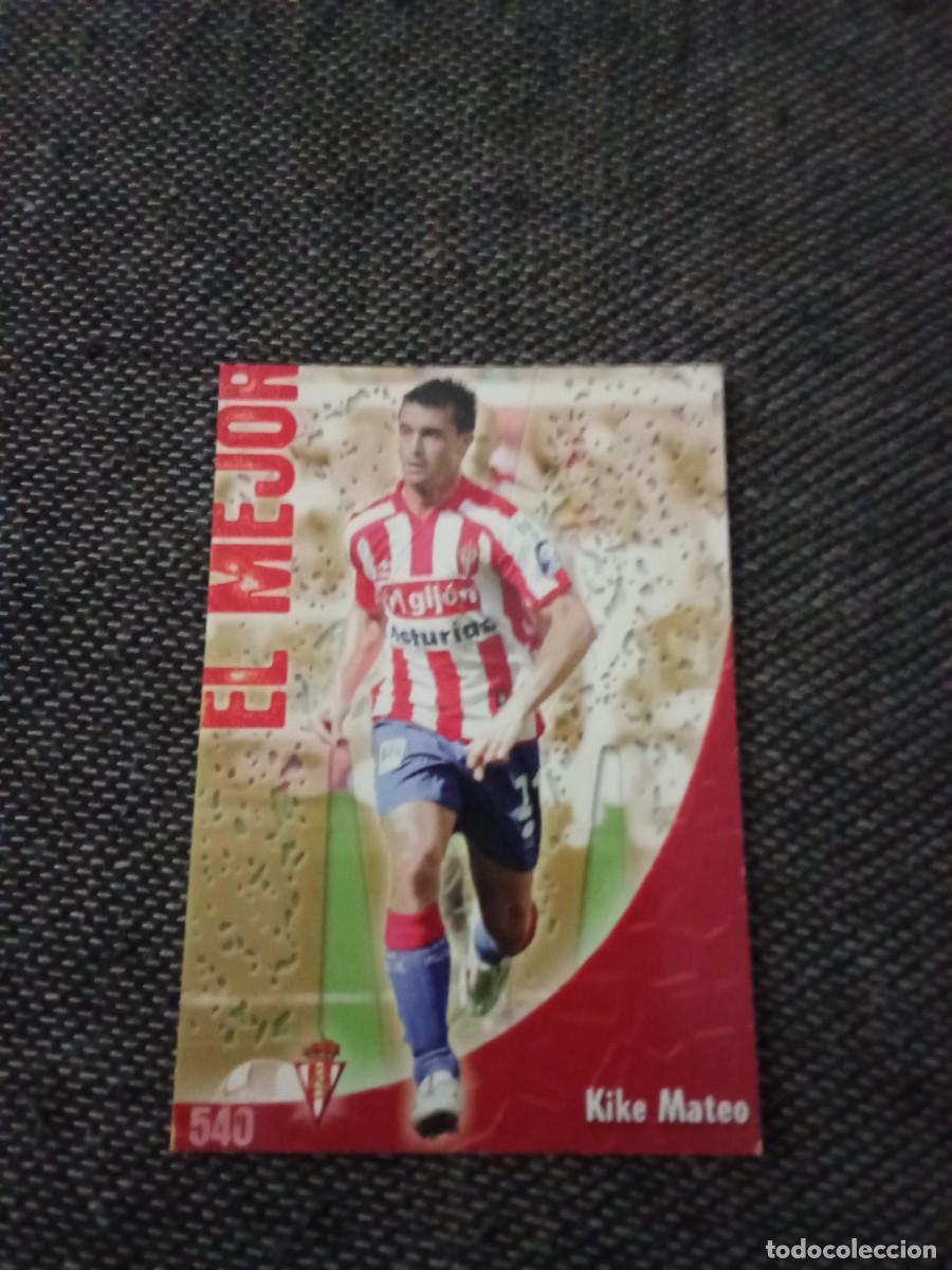 Cartes &agrave; collectionner de Football: 540 kike mateo Sporting el mejor mate puntas cuadradas las fichas de la liga 2009
