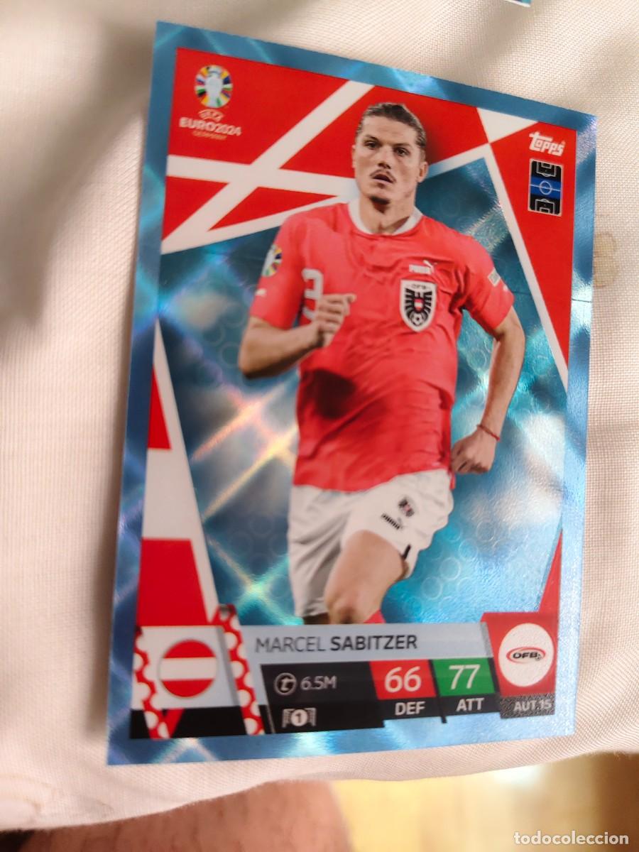 Cromos de Futebol: AUT 15 AUT15 EURO 2024 TOPPS MARCEL SABITZER AUSTRIA PARALELA CRYSTAL MATCH ATTAX 24 EUROCOPA