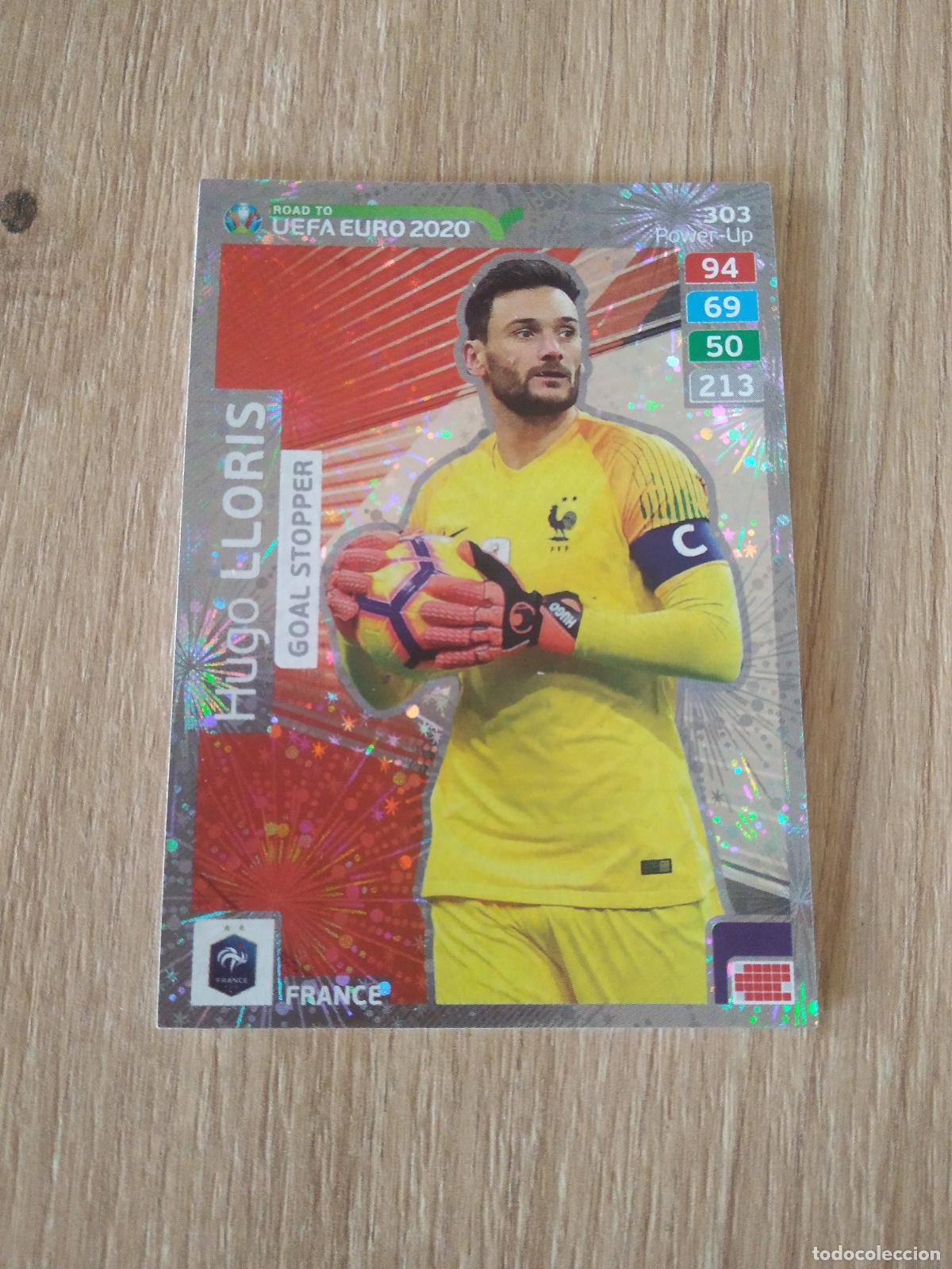 Cromos de F&uacute;tbol: 303 HUGO LLORIS FRANCIA CROMO FUTBOL PANINI ADRENALYN ROAD TO EURO 2020 CAMINO EUROCOPA