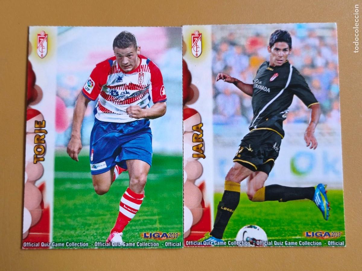 Cromos de F&uacute;tbol: liga 2013 mundicromo, dos cromos mismo numero 451, torje jara