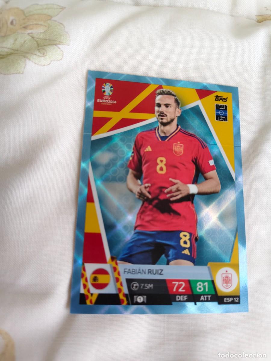 Football Stickers: ESP 7 ESP7 EURO 2024 TOPPS KOKE ESPA&Ntilde;A PARALELA CRYSTAL MATCH ATTAX 24 EUROCOPA