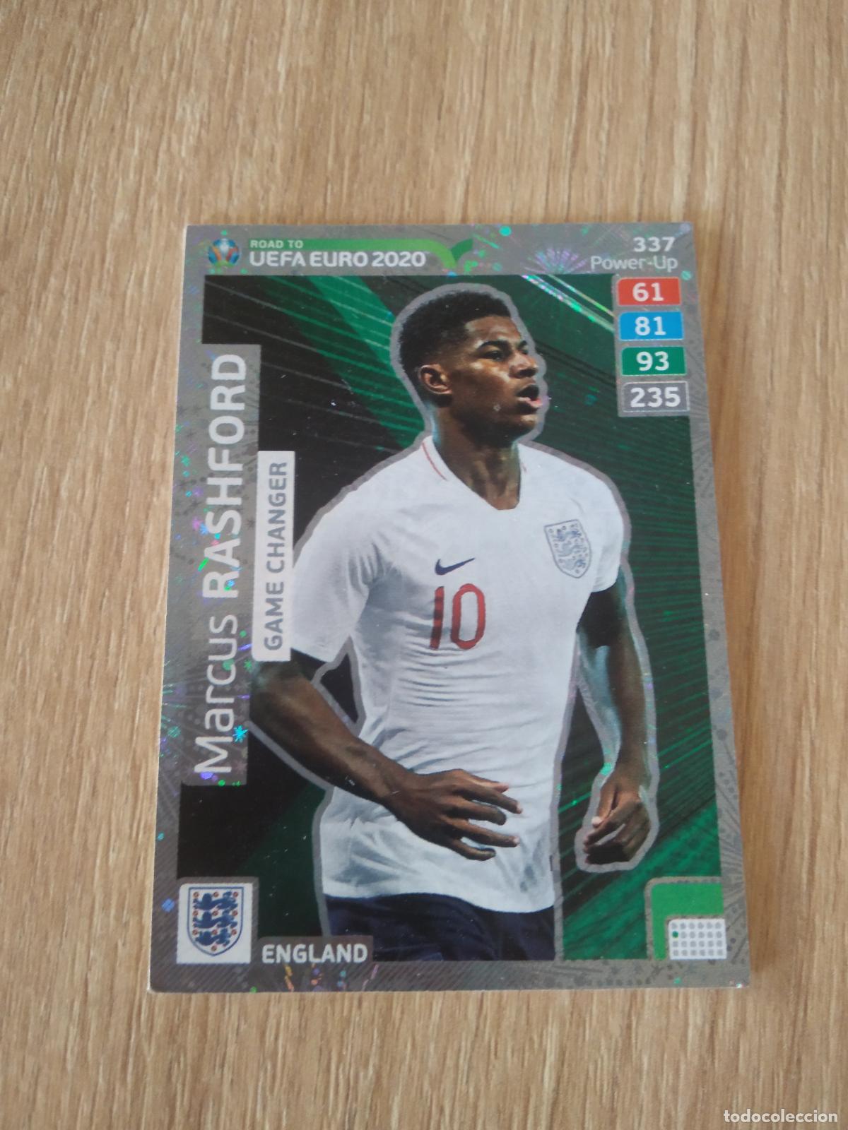 Football Stickers: 337 RASHFORD INGLATERRA CROMO FUTBOL PANINI ADRENALYN ROAD TO EURO 2020 CAMINO EUROCOPA
