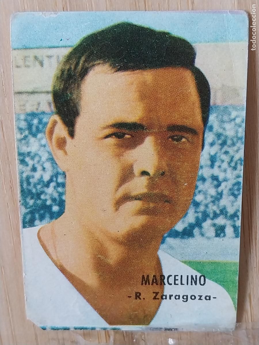 Cromos de F&uacute;tbol: MARCELINO ZARAGOZA LIGA 1966 67 ED FHER CROMO SIN PEGAR NUNCA ORIGINAL