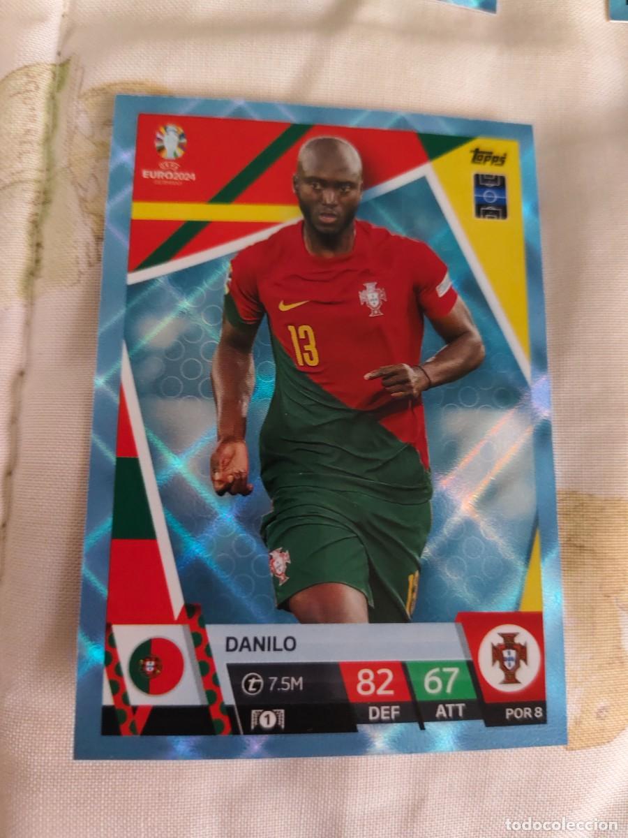 Cromos de F&uacute;tbol: POR 8 POR8 EURO 2024 TOPPS DANILO PEREIRA PORTUGAL PARALELA CRYSTAL MATCH ATTAX 24 EUROCOPA