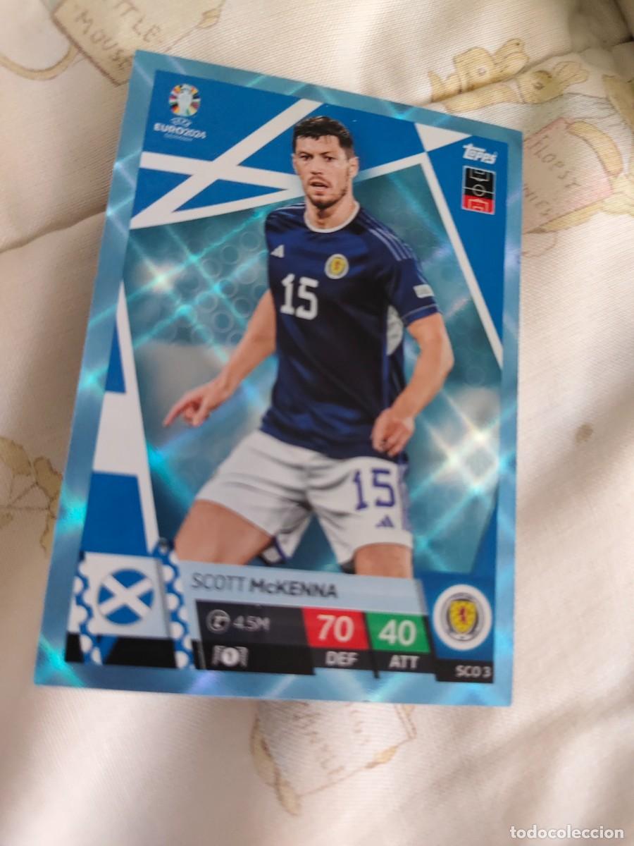 Cromos de F&uacute;tbol: SCO 3 SCO3 EURO 2024 TOPPS SCOTT MCKENNA ESCOCIA PARALELA CRYSTAL MATCH ATTAX 24 EUROCOPA