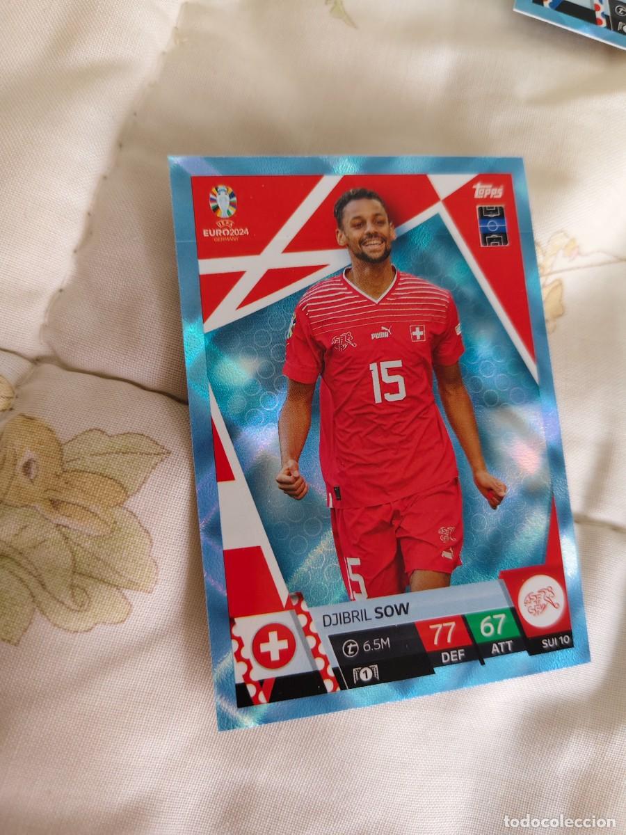 Cromos de F&uacute;tbol: SUI 10 SUI10 EURO 2024 TOPPS DJIBRIL SOW SUIZA PARALELA CRYSTAL MATCH ATTAX 24 EUROCOPA