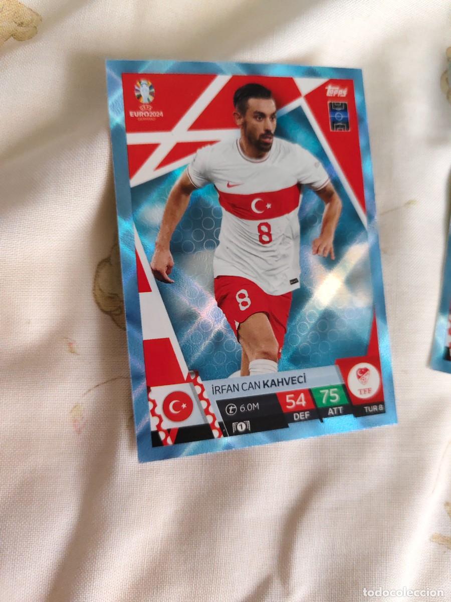 Cromos de F&uacute;tbol: TUR 8 TUR8 EURO 2024 TOPPS İRFAN CAN KAHVECI TURQU&Iacute;A PARALELA CRYSTAL MATCH ATTAX 24 EUROCOPA