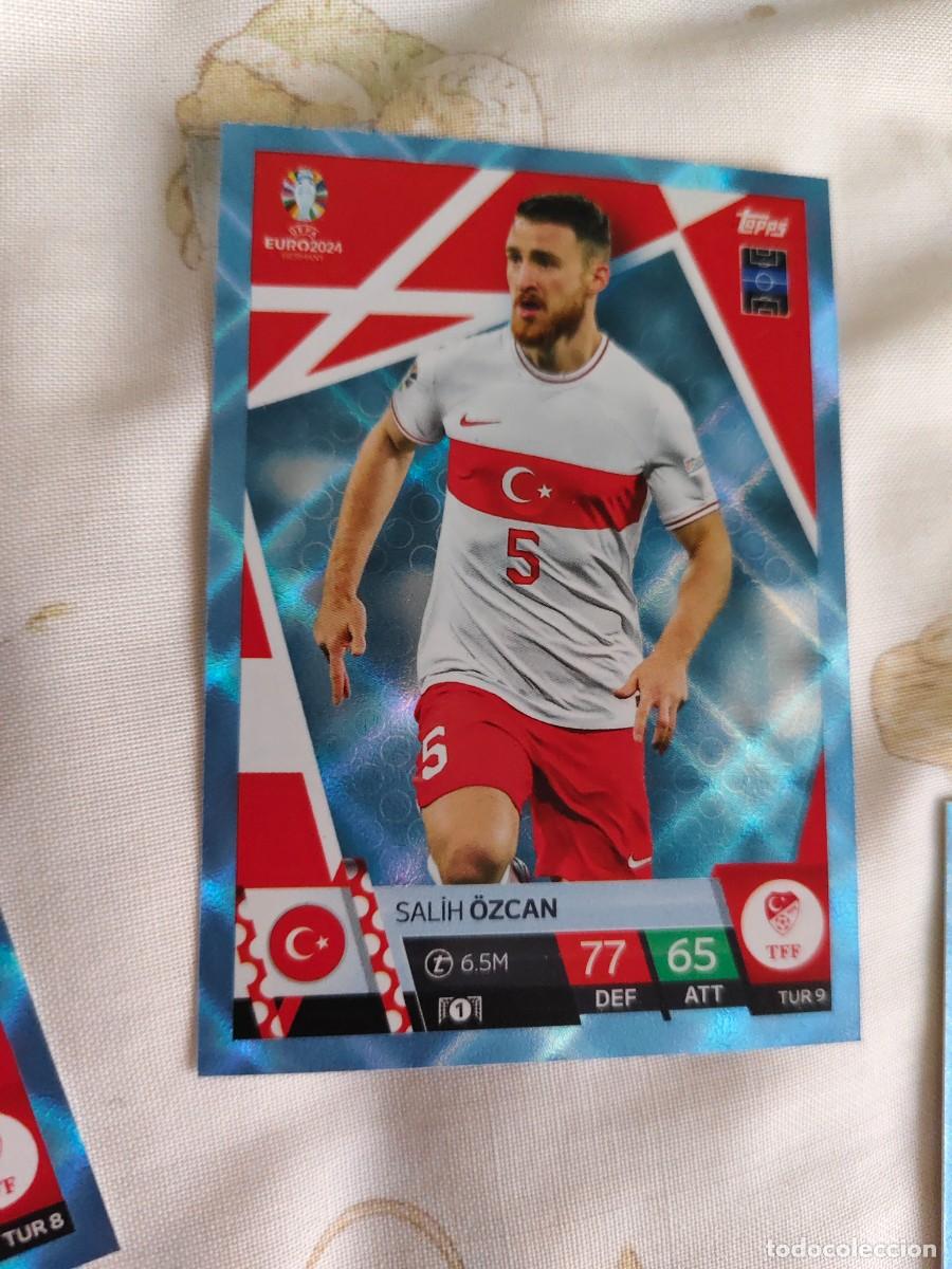 Cromos de F&uacute;tbol: TUR 9 TUR9 EURO 2024 TOPPS SALIH &Ouml;ZCAN TURQU&Iacute;A PARALELA CRYSTAL MATCH ATTAX 24 EUROCOPA