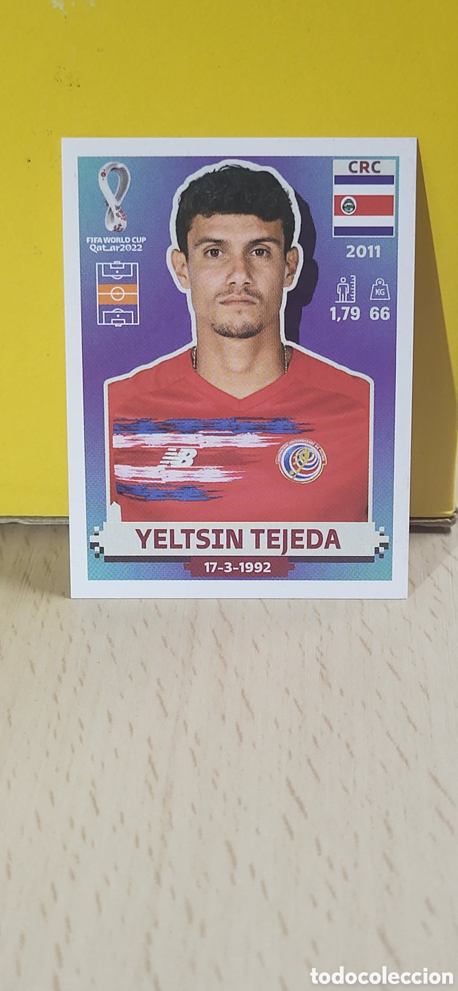 Cromos de Futebol: YELTSIN TEJEDA COSTA RICA CRC 15 FIFA WORLD CUP MUNDIAL QATAR 2022 22