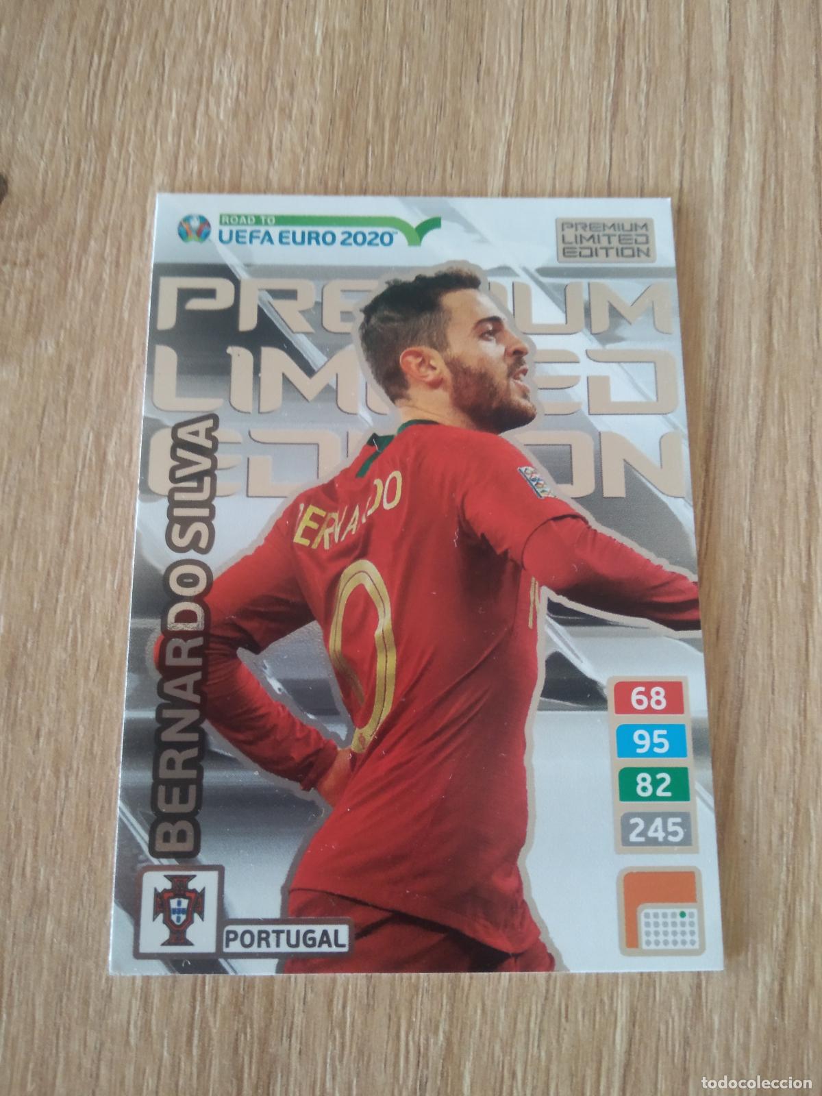 Cromos de f&uacute;tbol: BERNARDO SILVA EDICION LIMITADA CROMO FUTBOL PANINI ADRENALYN ROAD TO EURO 2020 CAMINO EUROCOPA