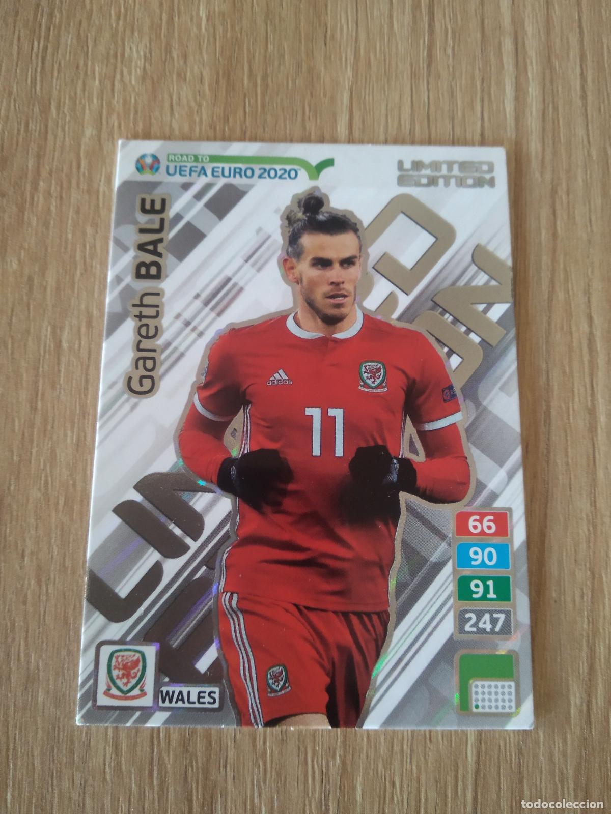 Cromos de f&uacute;tbol: BALE WALES GALES EDICION LIMITADA CROMO FUTBOL PANINI ADRENALYN ROAD TO EURO 2020 CAMINO EUROCOPA