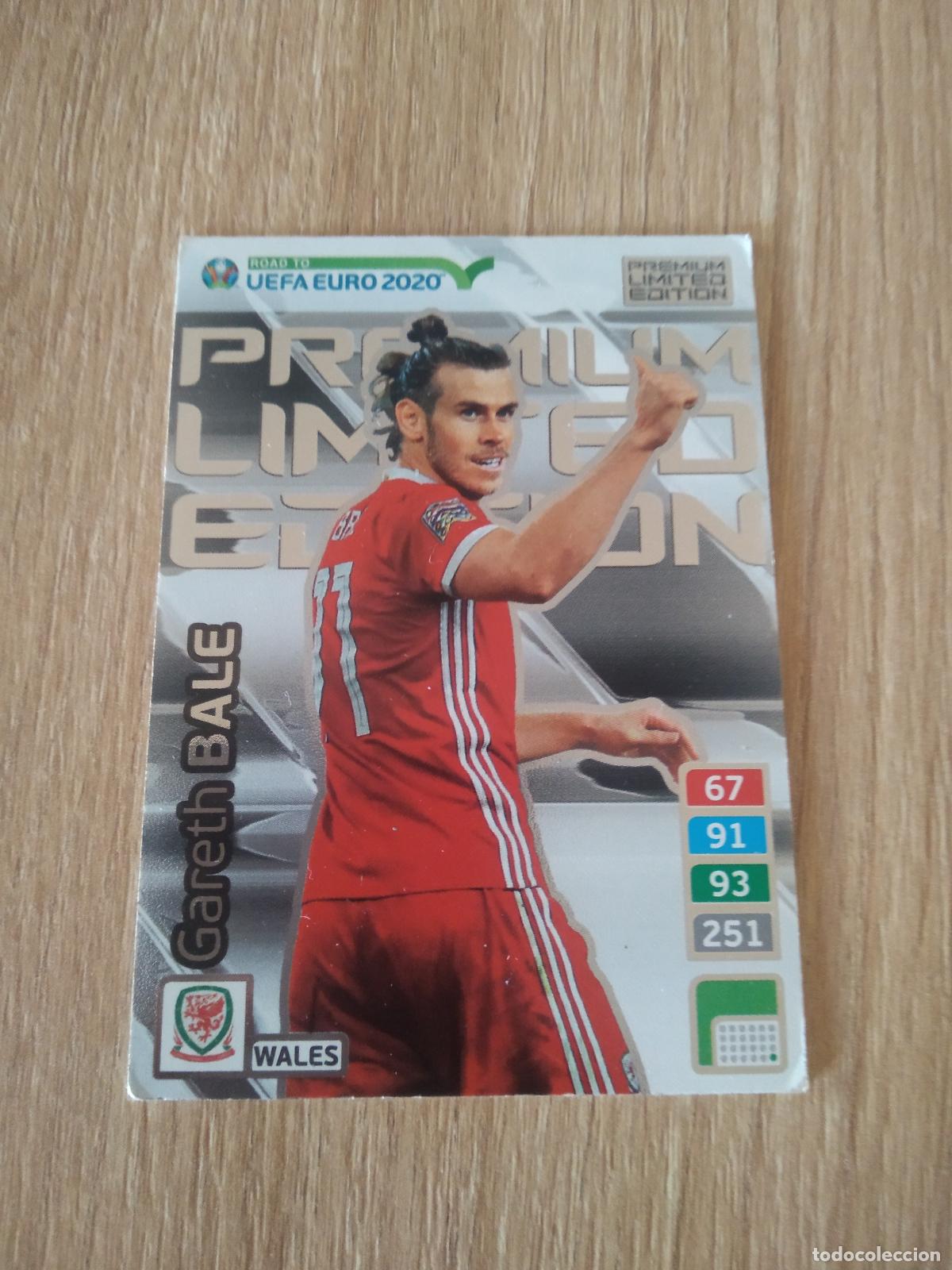 Figurine di Calcio: BALE WALES GALES EDICION LIMITADA CROMO FUTBOL PANINI ADRENALYN ROAD TO EURO 2020 CAMINO EUROCOPA