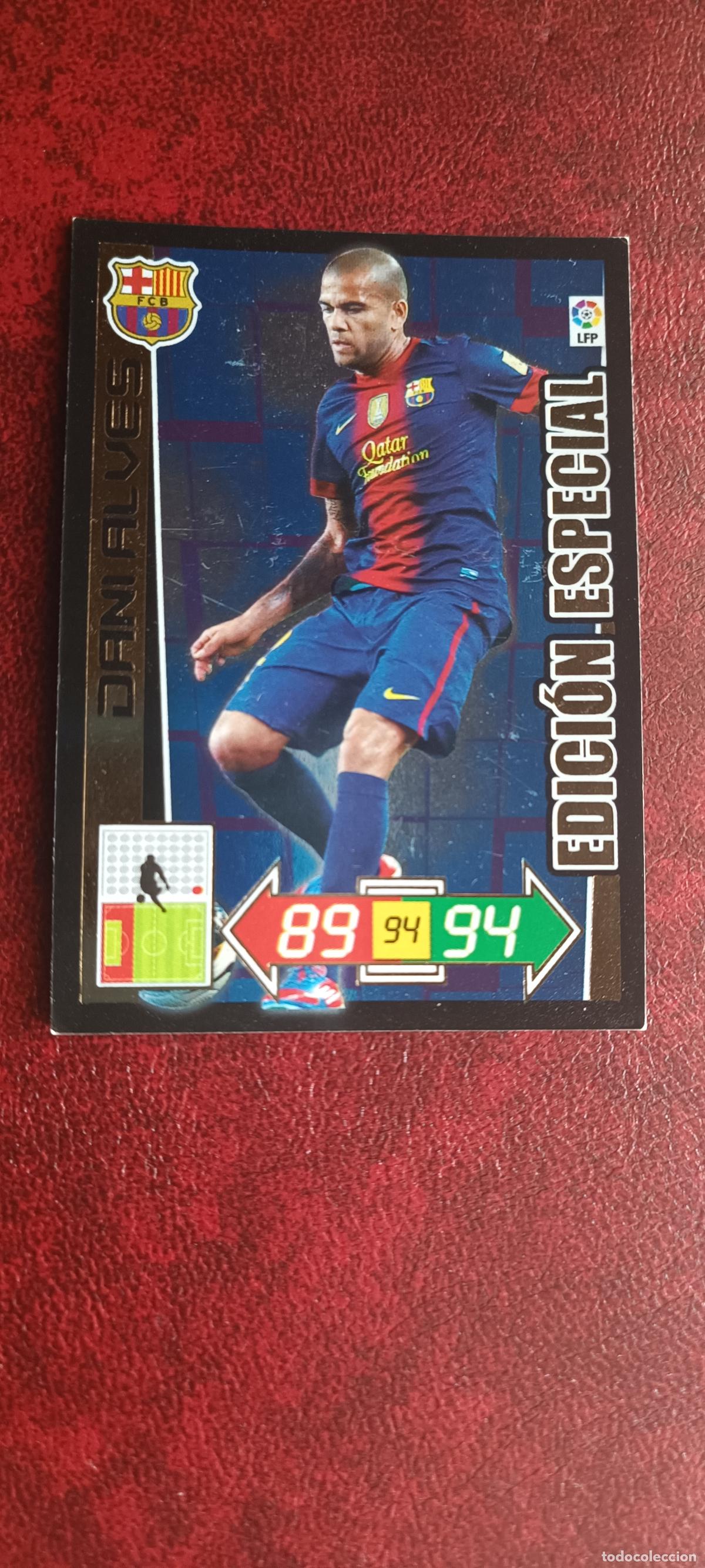 Figurine di Calcio: 2012 2013 12 13 CROMO EN BUEN ESTADO ADRENALYN XL BARCELONA DANI ALVES EDICI&Oacute;N ESPECIAL