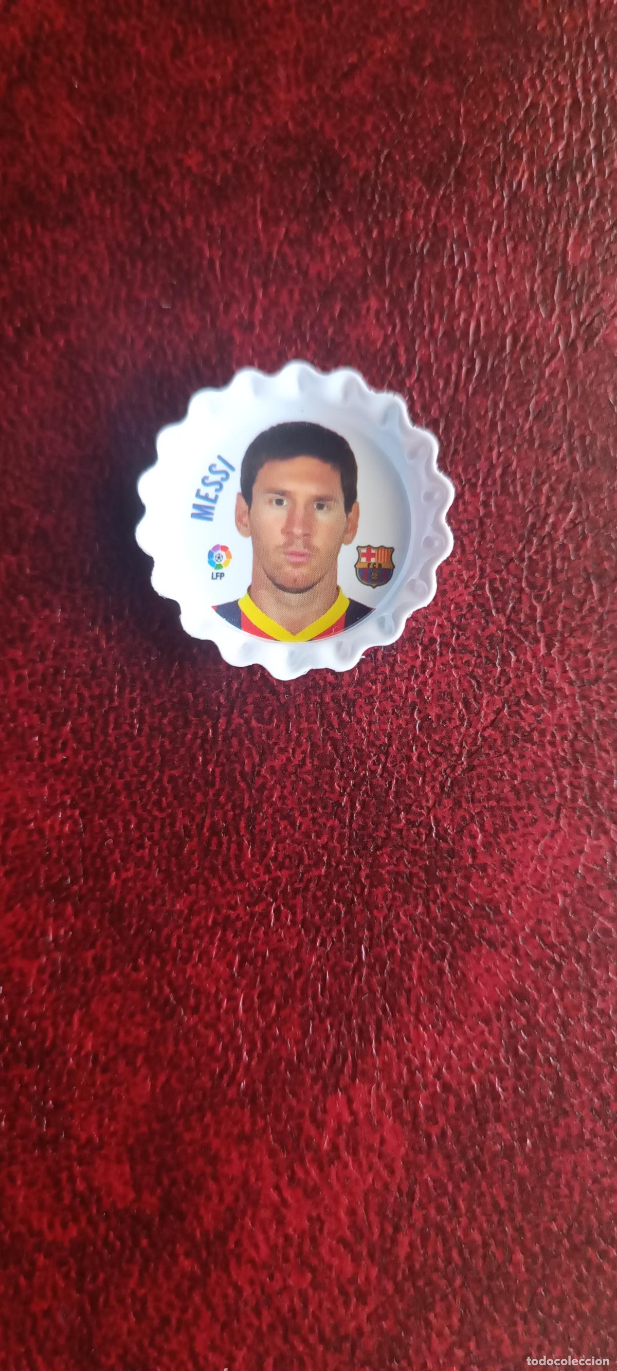 Figurine di Calcio: LEO MESSI BARCELONA BAR&Ccedil;A CHAPA DE F&Uacute;TBOL 2013-2014 GREFUSA LIGA 13-14 GREFUCHAPA