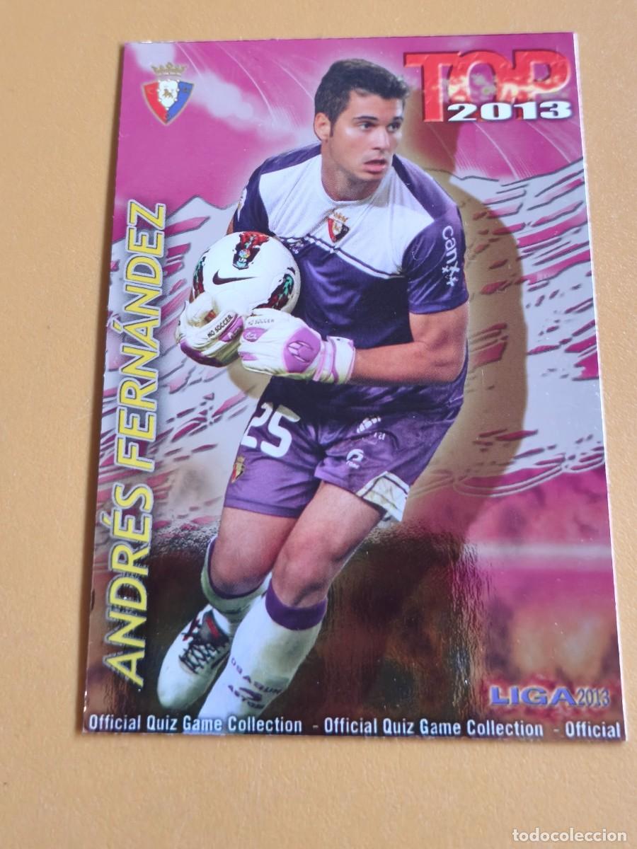 Figurine di Calcio: andres fernandez, liga 2013 top