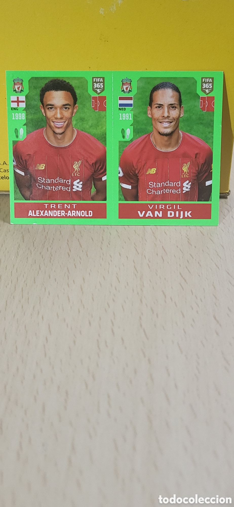 Cromos de Futebol: ALEXANDER-ARNOLD VAN DIJK LIVERPOOL N&ordm; 24 A B FIFA 365 2019-2020 PANINI
