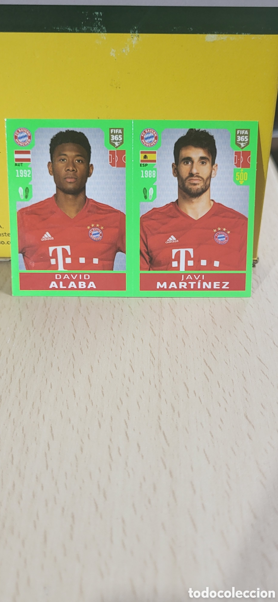 Cromos de Futebol: ALABA-MARTINEZ BAYERN N&ordm; 151 A 151 B FIFA 365 2019-2020 PANINI