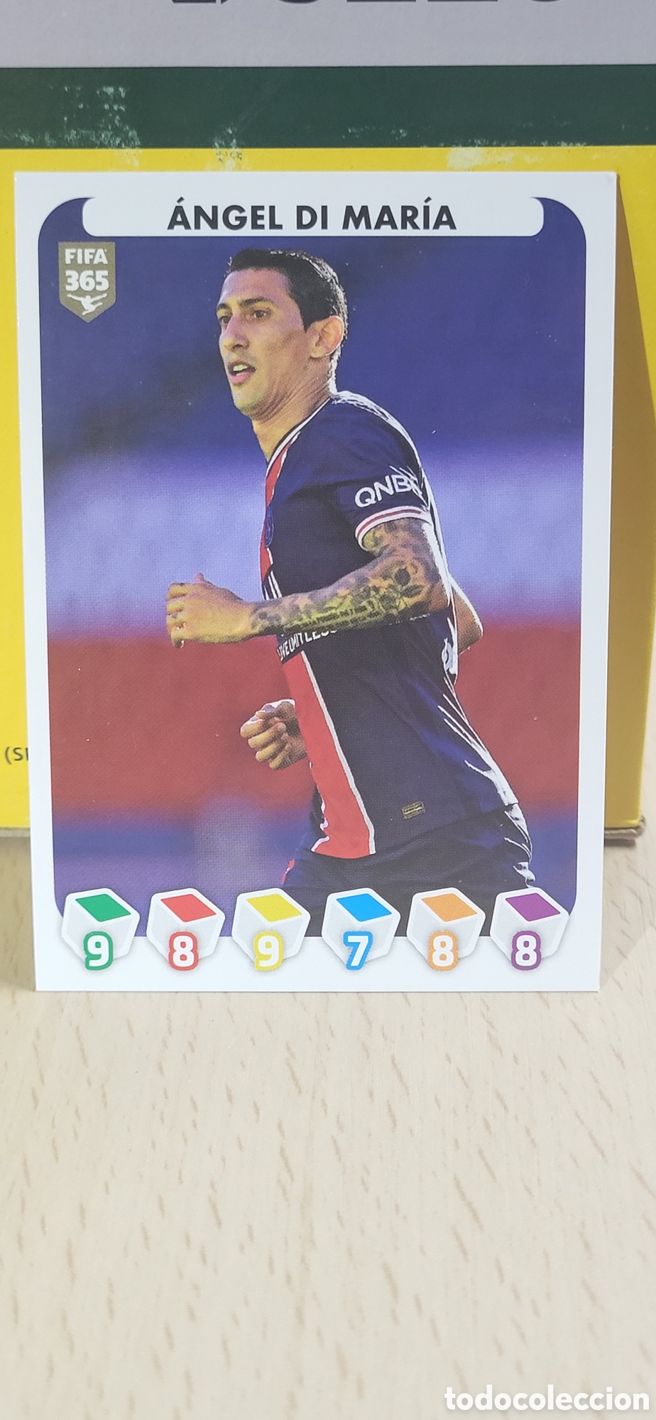 Cromos de Futebol: ANGEL DI MARIA PSG PARIS N&ordm; 331 FIFA 365 2020 2021 20 21 PANINI