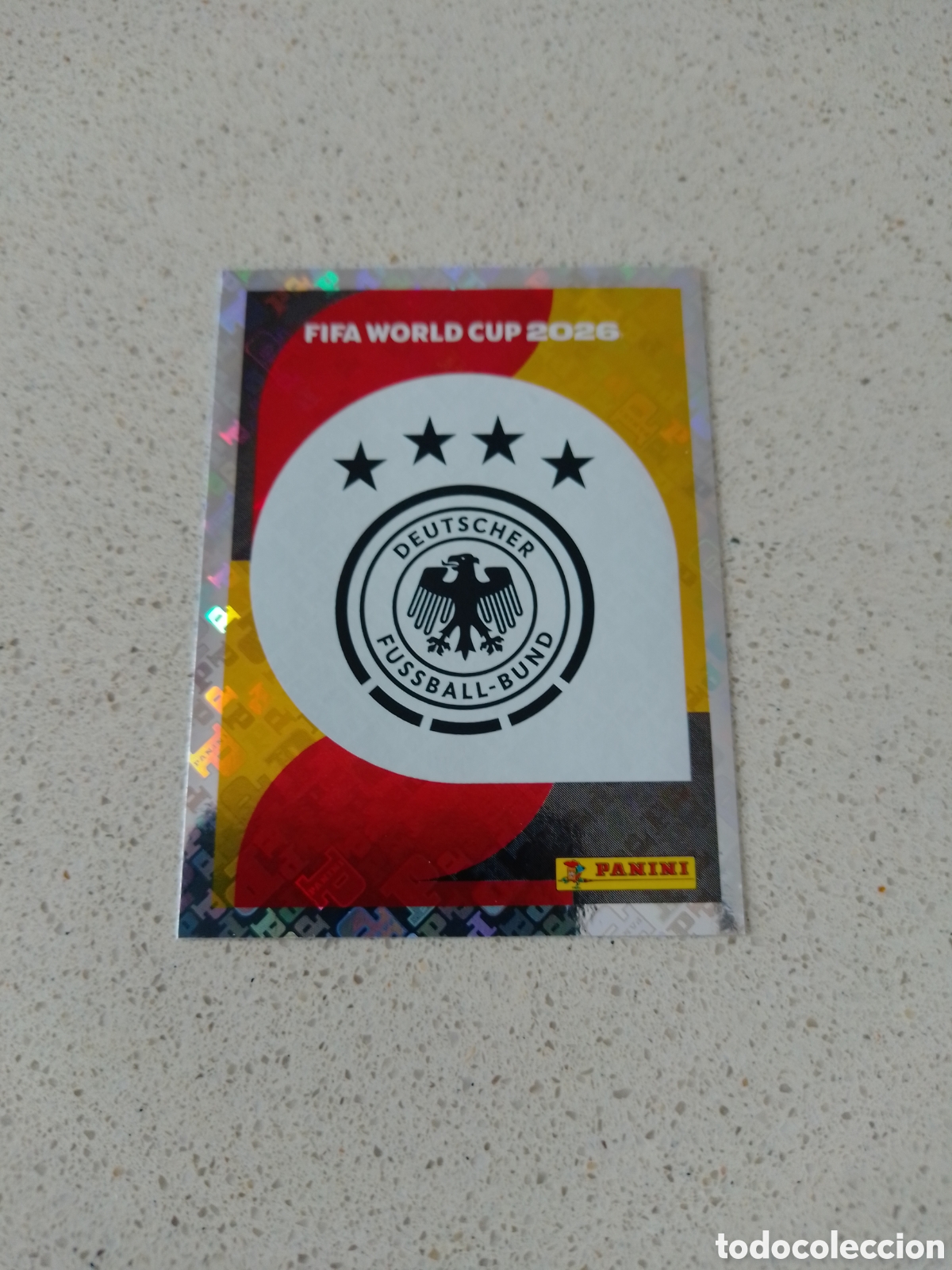 Cromos de Futebol: CROMO NUMERO 1 ESCUDO ALEMANIA. MUNDIAL 2026. PANINI.