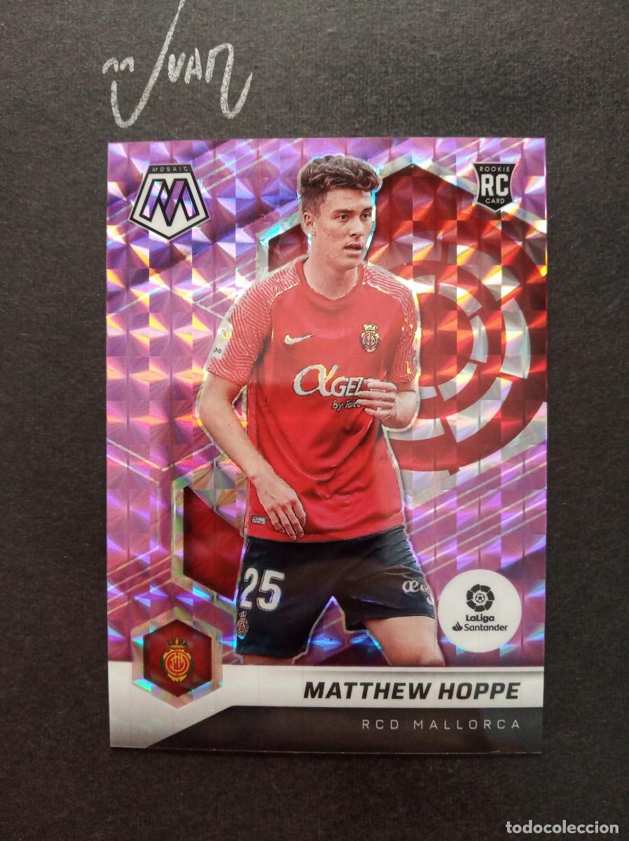 Fu&szlig;ball-Sticker: NUMERADA #/49 ROOKIE MATTHEW HOPPE MALLORCA ⚽ PANINI &reg; MOSAIC LIGA 2021 2022 21 22 NUEVO