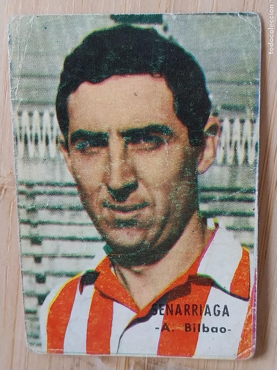 Cromos de f&uacute;tbol: SENARRIAGA ATH BILBAO LIGA 1966 66 67 ED FHER CROMO SIN PEGAR NUNCA ORIGINAL