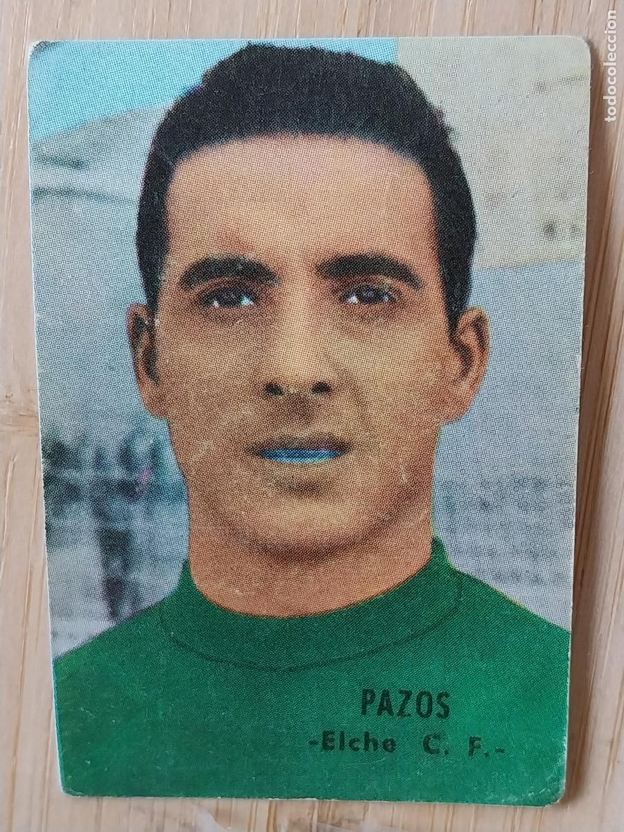 Cromos de f&uacute;tbol: PAZOS ELCHE LIGA 1966 66 67 ED FHER CROMO SIN PEGAR NUNCA ORIGINAL