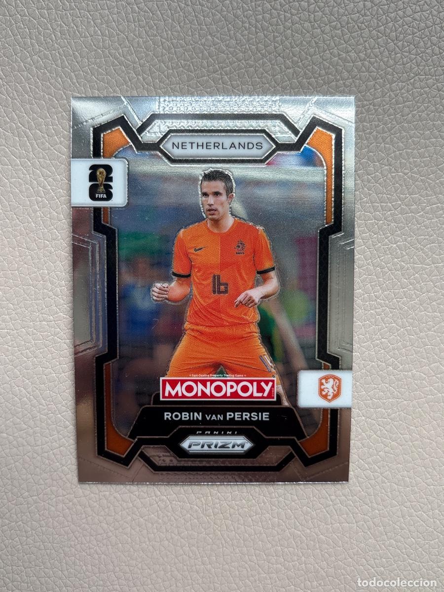 Football Stickers: 21. CROMO ROBIN VAN PERSIE N 76 PRIZM MONOPOLY WORLD CUP 2026