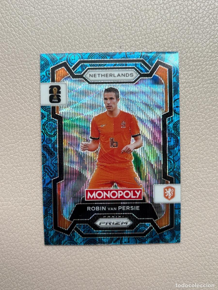 Football Stickers: 21. CROMO ROBIN VAN PERSIE PARALELA. N 76 PRIZM MONOPOLY WORLD CUP 2026