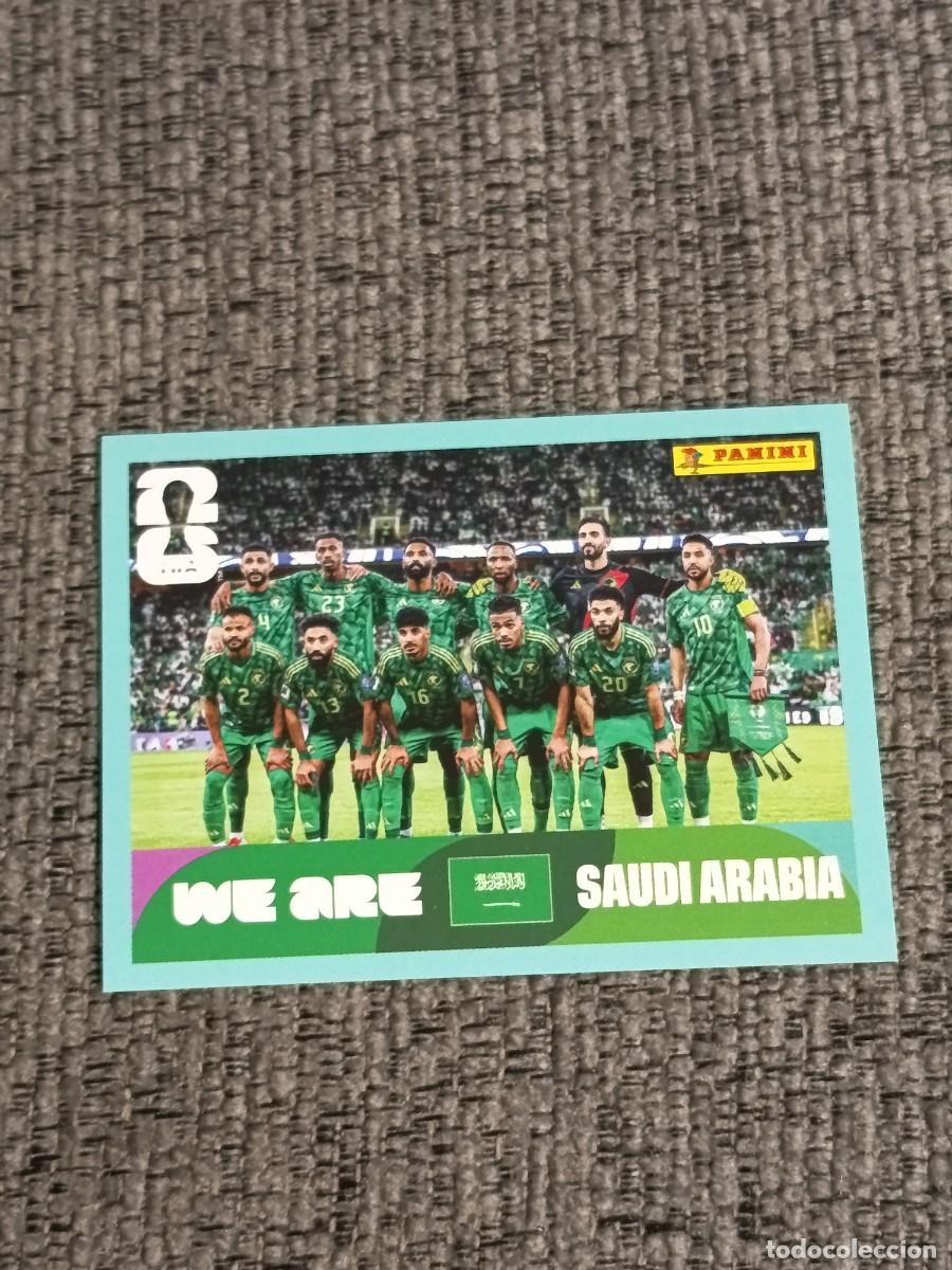Football Stickers: ALINEACION ARABIA SAUDI KSA 13 STICKER MUNDIAL 2026 PANINI FIFA WORLD CUP NUEVO