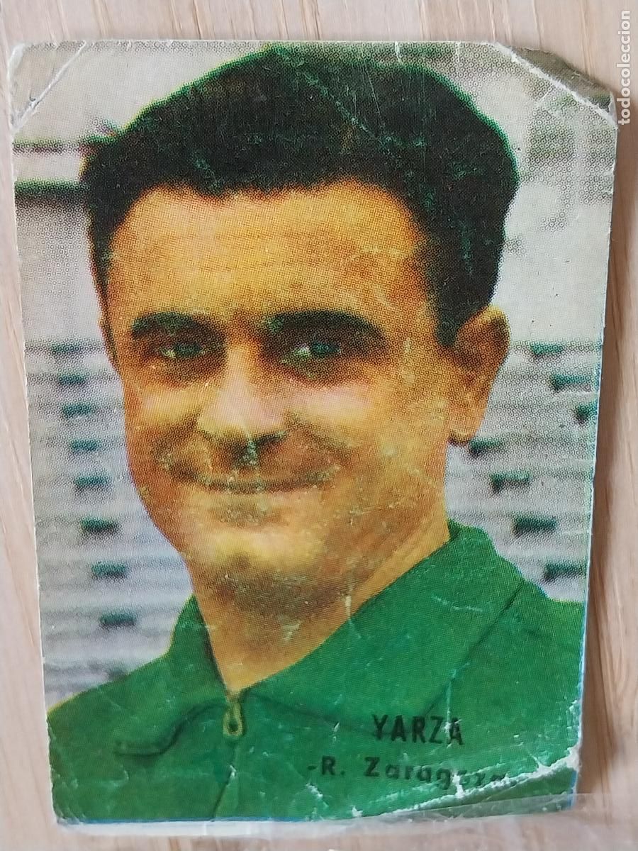 Cromos de f&uacute;tbol: YARZA ZARAGOZA LIGA 1966 66 67 ED FHER CROMO SIN PEGAR NUNCA ORIGINAL