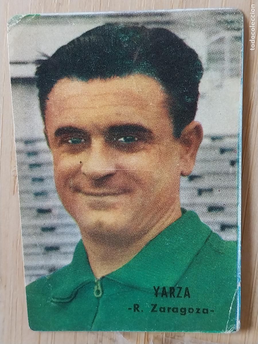 Cromos de F&uacute;tbol: YARZA ZARAGOZA LIGA 1966 66 67 ED FHER CROMO SIN PEGAR NUNCA ORIGINAL *