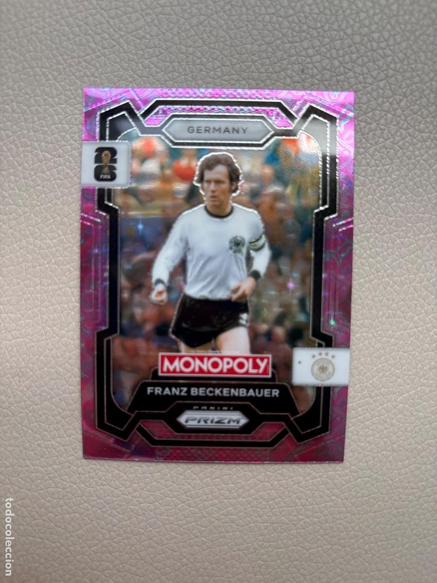 Cromos de F&uacute;tbol: 21. CROMO FRANZ BECKENBAUER PARALELA N 60 PRIZM MONOPOLY WORLD CUP 2026