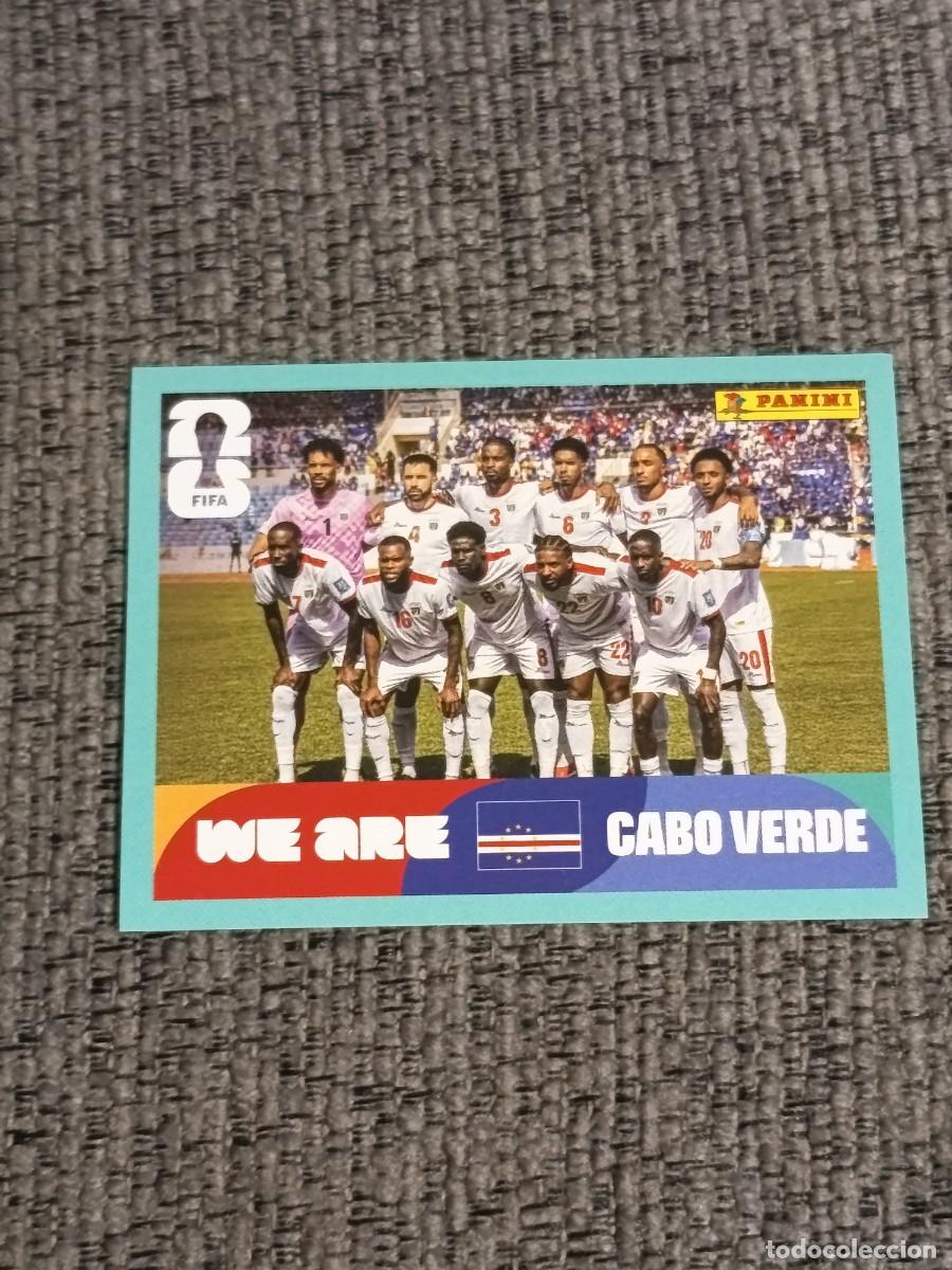 Cromos de F&uacute;tbol: ALINEACION CABO VERDE CPV 13 STICKER MUNDIAL 2026 PANINI FIFA WORLD CUP NUEVO